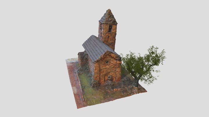 Santa Maria de Cóll 3D Model