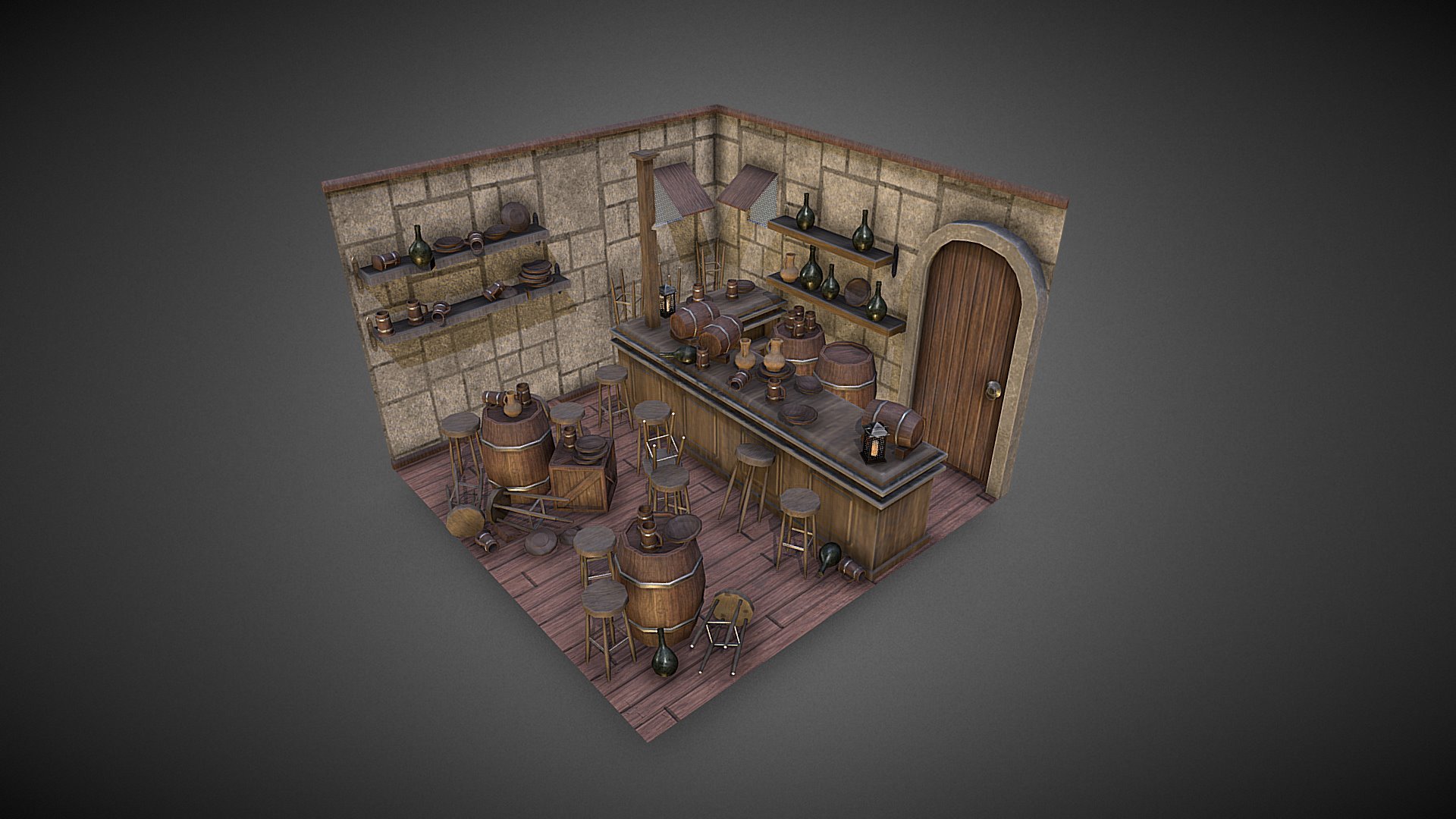 [Northampton University 3D] LP Diorama V2