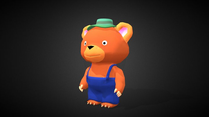 Little Bear 3D Model