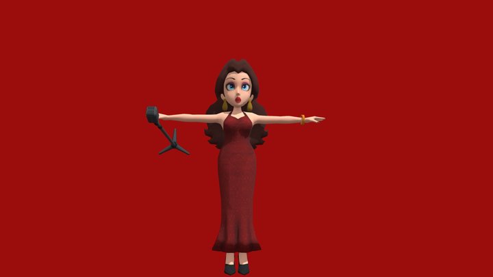 Pauline 3D Model