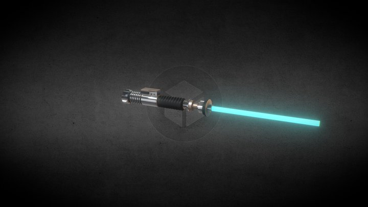 Sable Láser Chido 3D Model