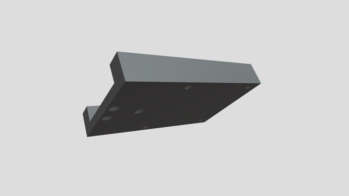 EVTOL Camera Mount 3D Model