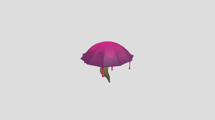 Giant Mushroom Idle 3D Model