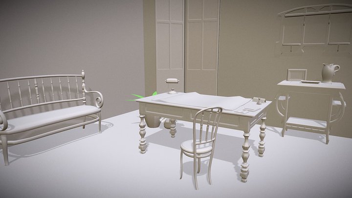 Escritorio 3D Model