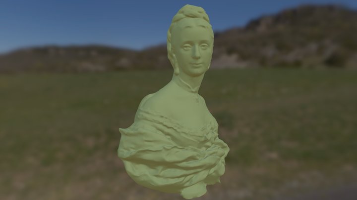 Scene-bust Of A Woman 1-untitled 3D Model