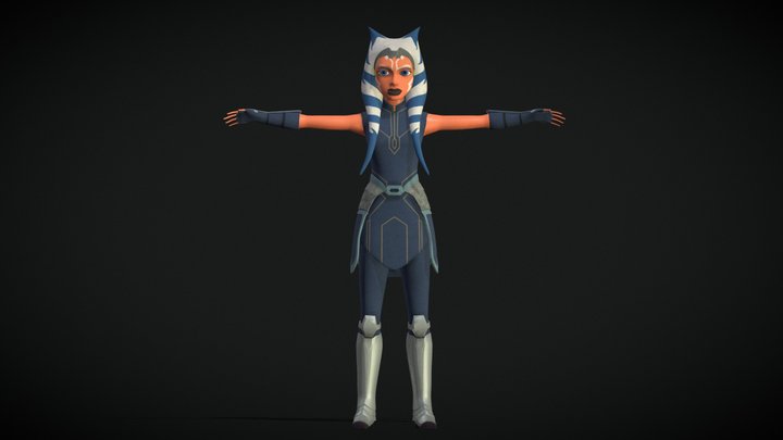 Ahsoka Tano Season 7 (read the description) 3D Model