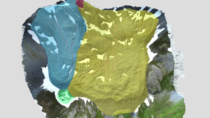 Palmer Creek Rock Glacier 3D Model