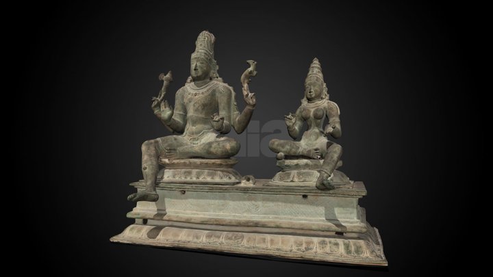 Somaskanda, 14th or 15th C CE – Gratis 3D-model STL