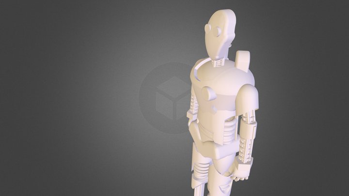 Droid V2 3D Model