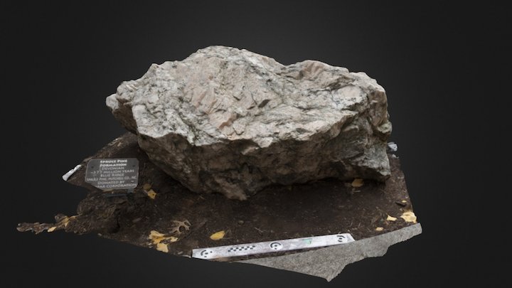 Spruce Pine Formation 3D Model