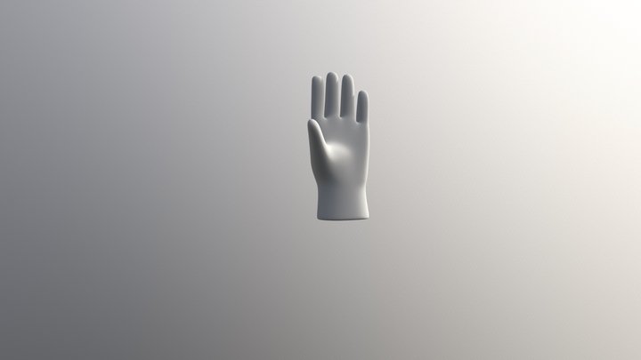 Hand Model VEREINFACHT 3D Model