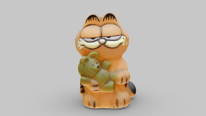 Old Garfield Toy – Modello 3D gratuito STL