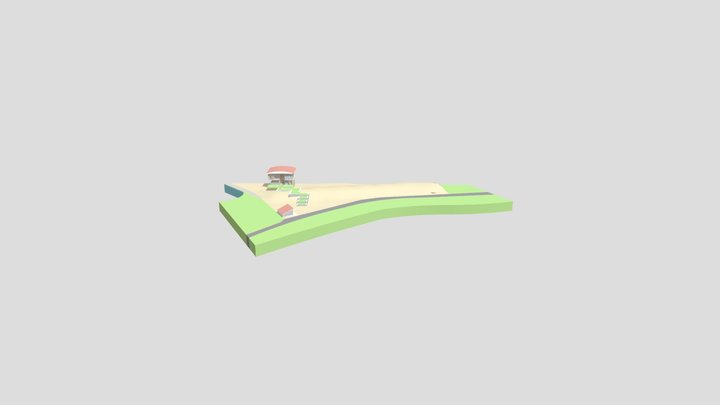 RETREAT HOUSE FATINA 3D Model