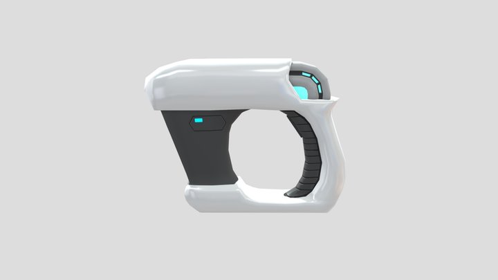Biodome's Power Gun 3D Model