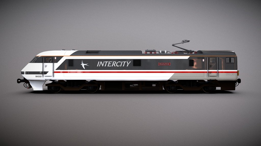 Train - British Rail Class 91 Power Car