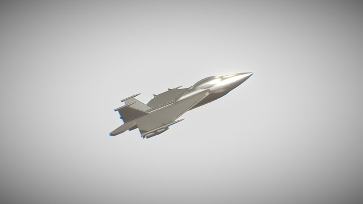 5th Gen Fighter Part Two Electric Boogaloo 3D Model