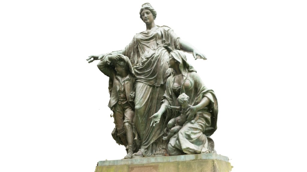 Untitled (Charity being kind to the poor) c.1893 — Sketchfab embed 3D viewer