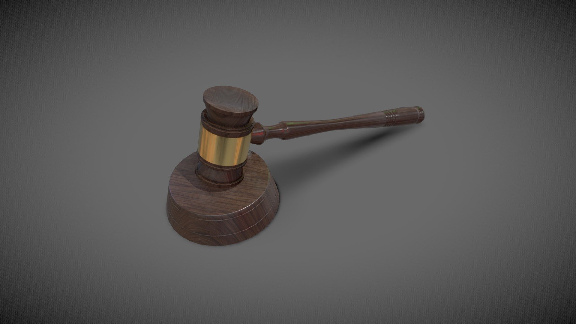 A judge gavel. Download Free 3D model by Valger [c43afa7] Sketchfab