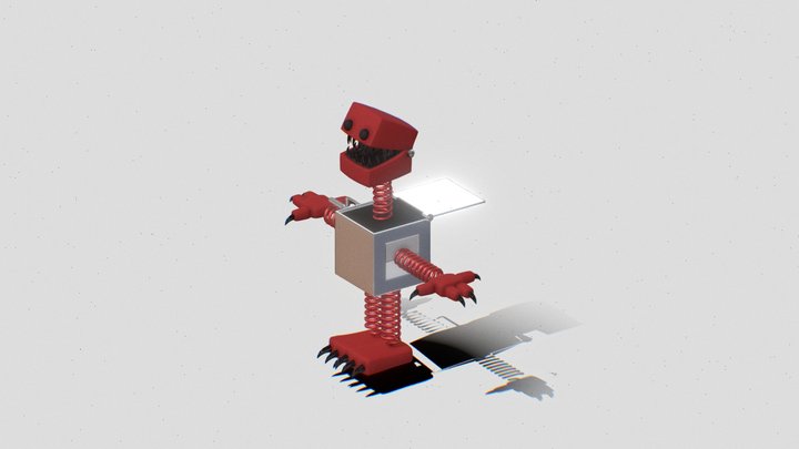 Project_Playtime__Boxy_Boo 3D Model