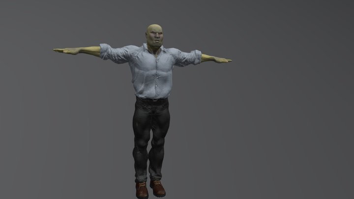 Odman from Driving from Barking to Deptford 3D Model