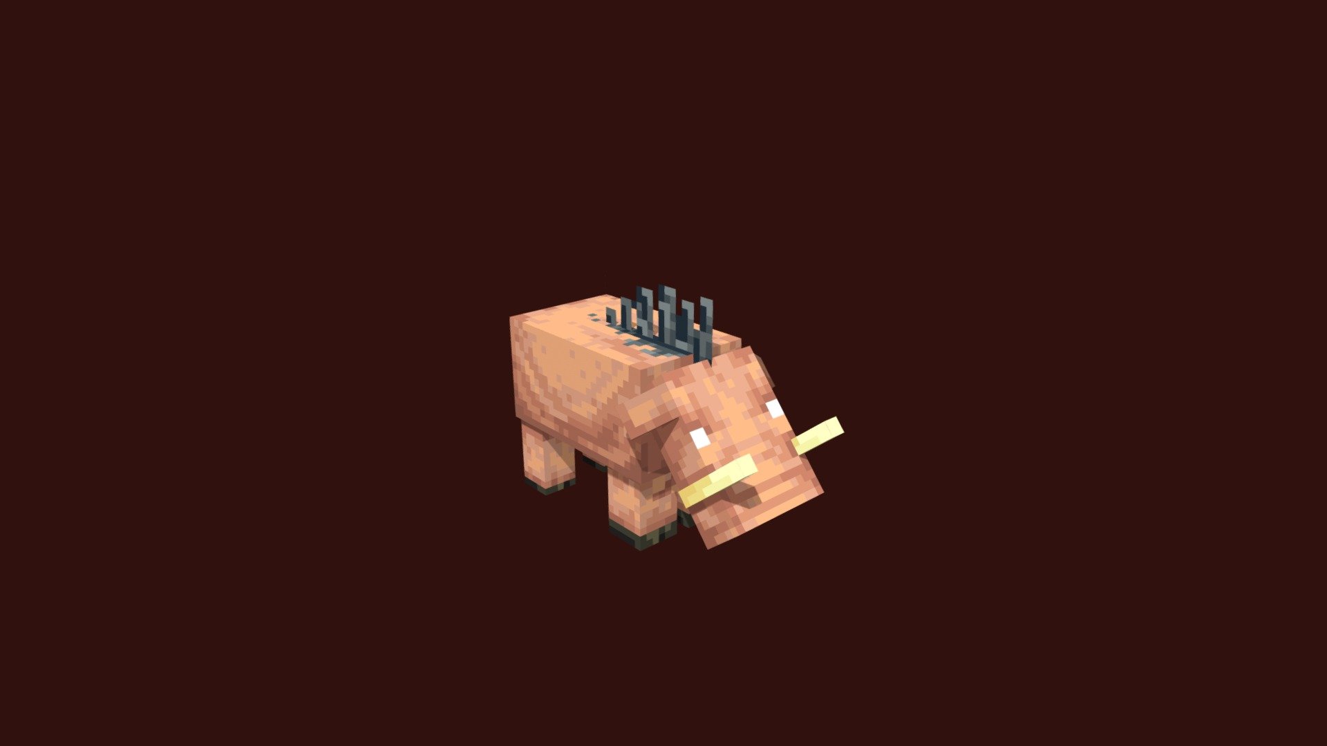 Minecraft Hoglin - Download Free 3D model by None (@None_Yaroslav ...
