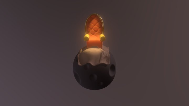 Planet 325 - The King 3D Model