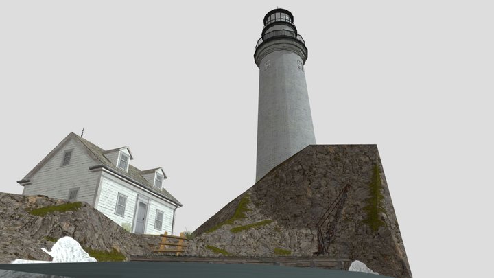 DAE Diorama - BY THE OCEAN 3D Model
