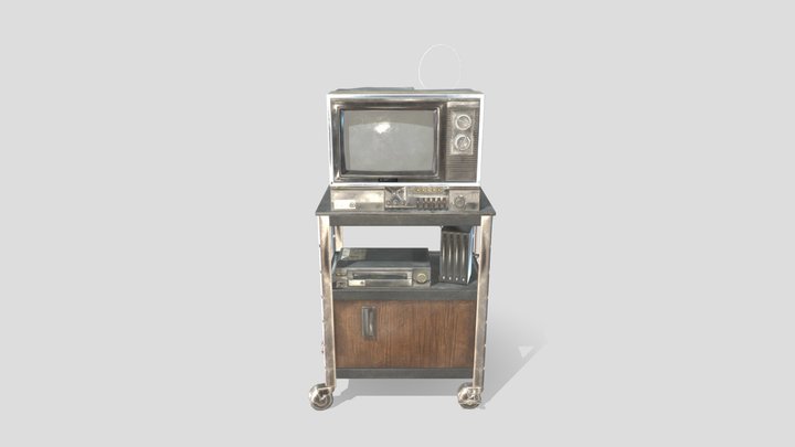 SCP Foundation VHS Player 3D Model