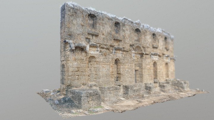 Nymphaeum of Aspendos (Turkey) 3D Model