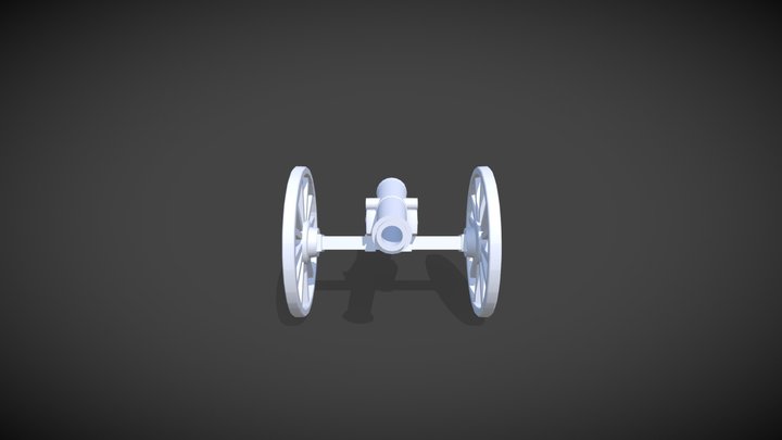 Cannon 3D Model