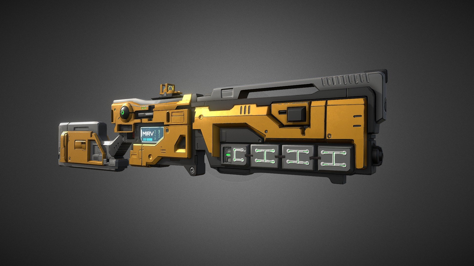 Borderlands 3 MIRV Shotgun - 3D model by Tyler Bivins (@tbivins.xp ...