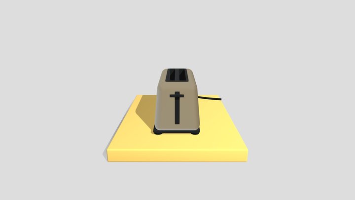 Tostadora - FLAT DESIGN 3D Model