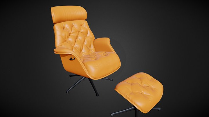 flexlux-ease-volden-design-armchair 3D Model
