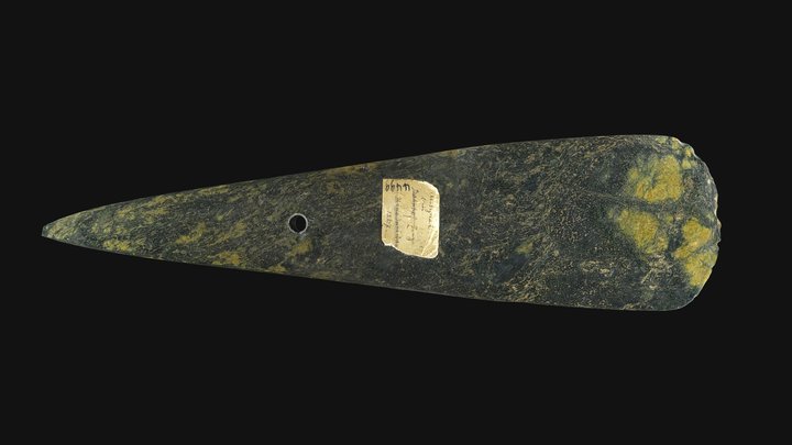 Steinbeil Typ Zug (1151-4499) 3D Model