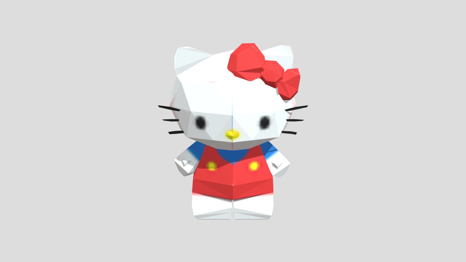 Hello Kitty - Download Free 3D model by Firey shoe (@Pofdpoi) [c440cfd ...