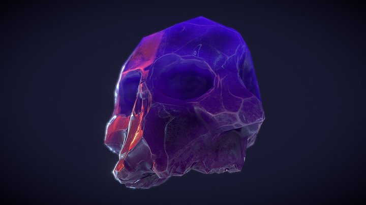 GemSkull 2 3D Model