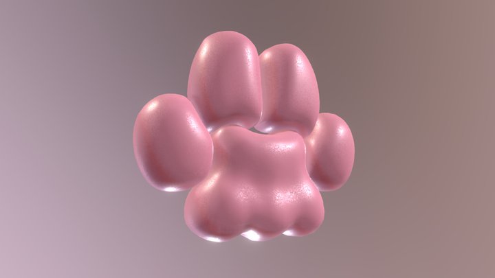 Random Pawpads 001 3D Model