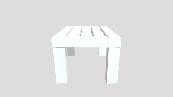 Sahan's Table 3D Model