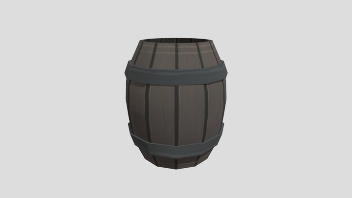 Woodbarrel 3D Model