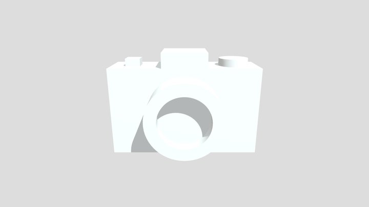 Camera 3D Model