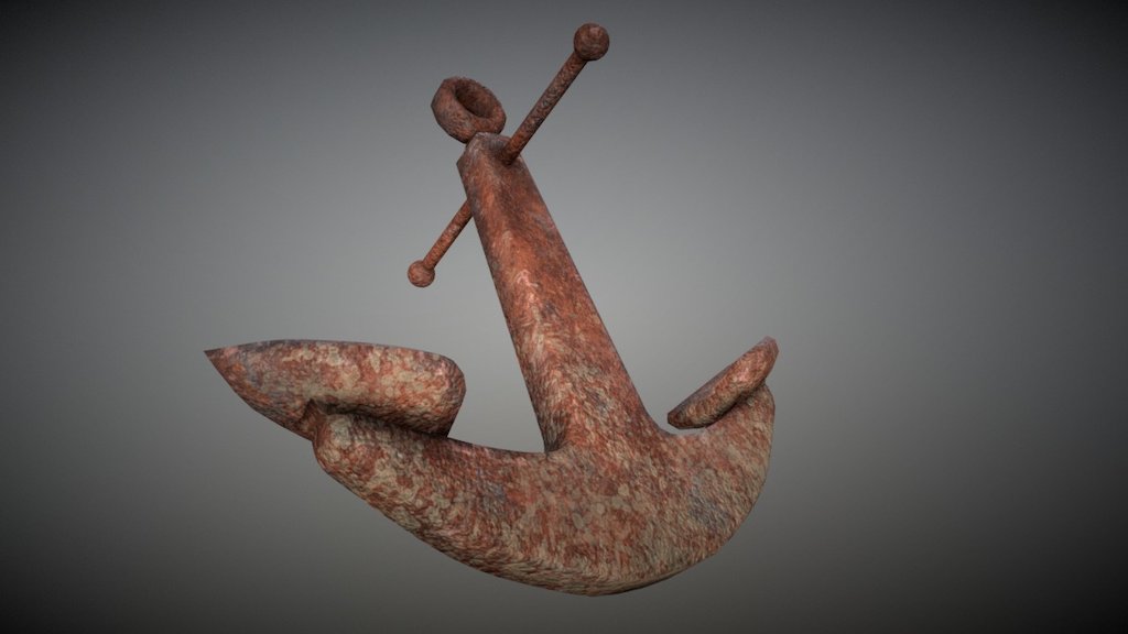 Decaying Ship Anchor