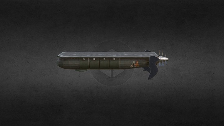VR TakeOff Pad 3D Model