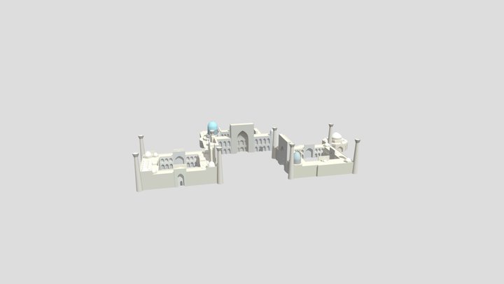Registan 3D Model