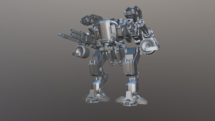 robot_LP 3D Model