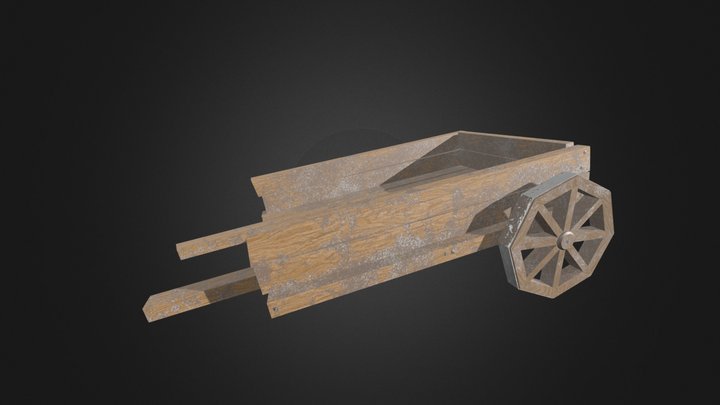 Chariot trailer | Game ready 3D Model