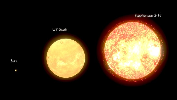 Stars Comparation Free 3D Model