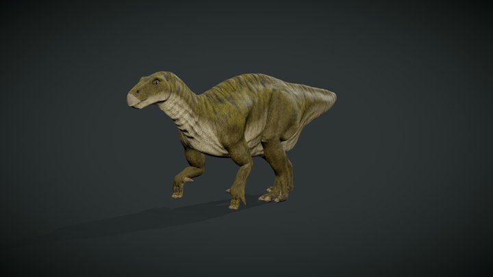 Iguanodon 3D Model
