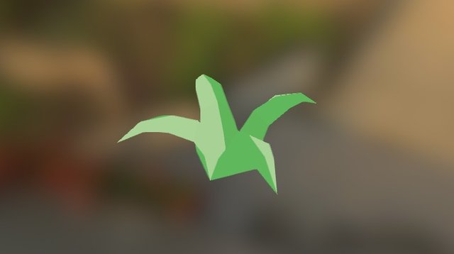 Low Poly Grass 3D Model