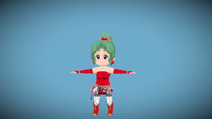 Chibi Terra Branford 3D Model