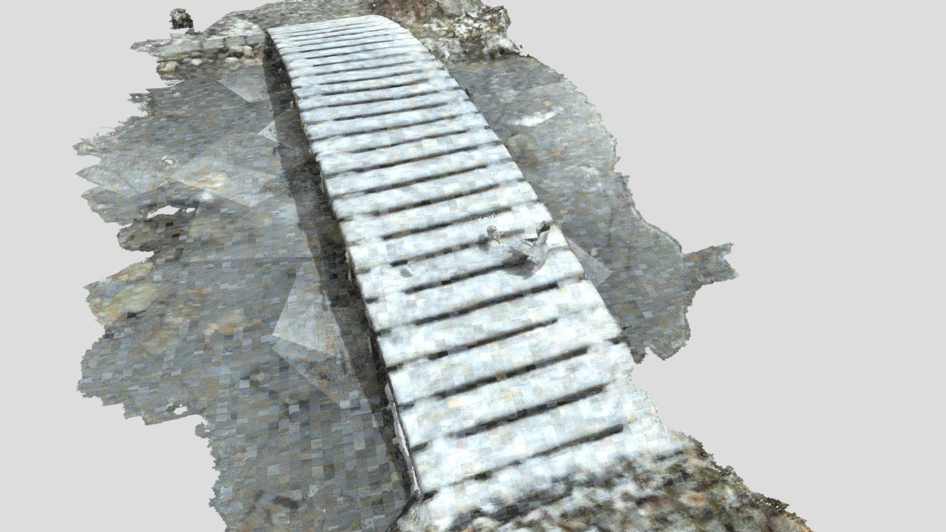 white bridge